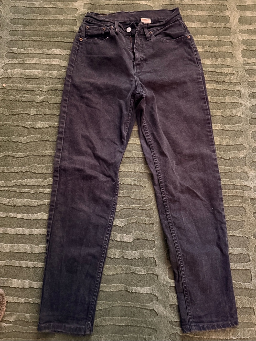 Levi's Black 512 Slim Tapered Leg Jeans